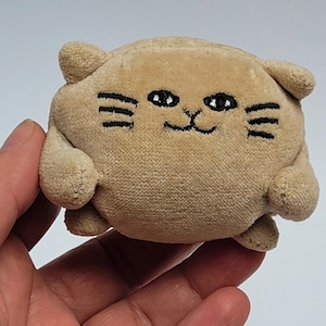 Jellycat Ping Pong Kitty Cat Tan Colour Plush Toy 3&quot; Rare Vintage 1999 Retired Hard To Find