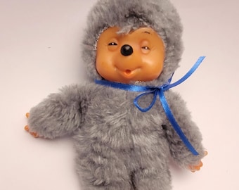 Monchhichi/monchichi Yellow Cat/kitten Doll Vintage 1979 Nyamy