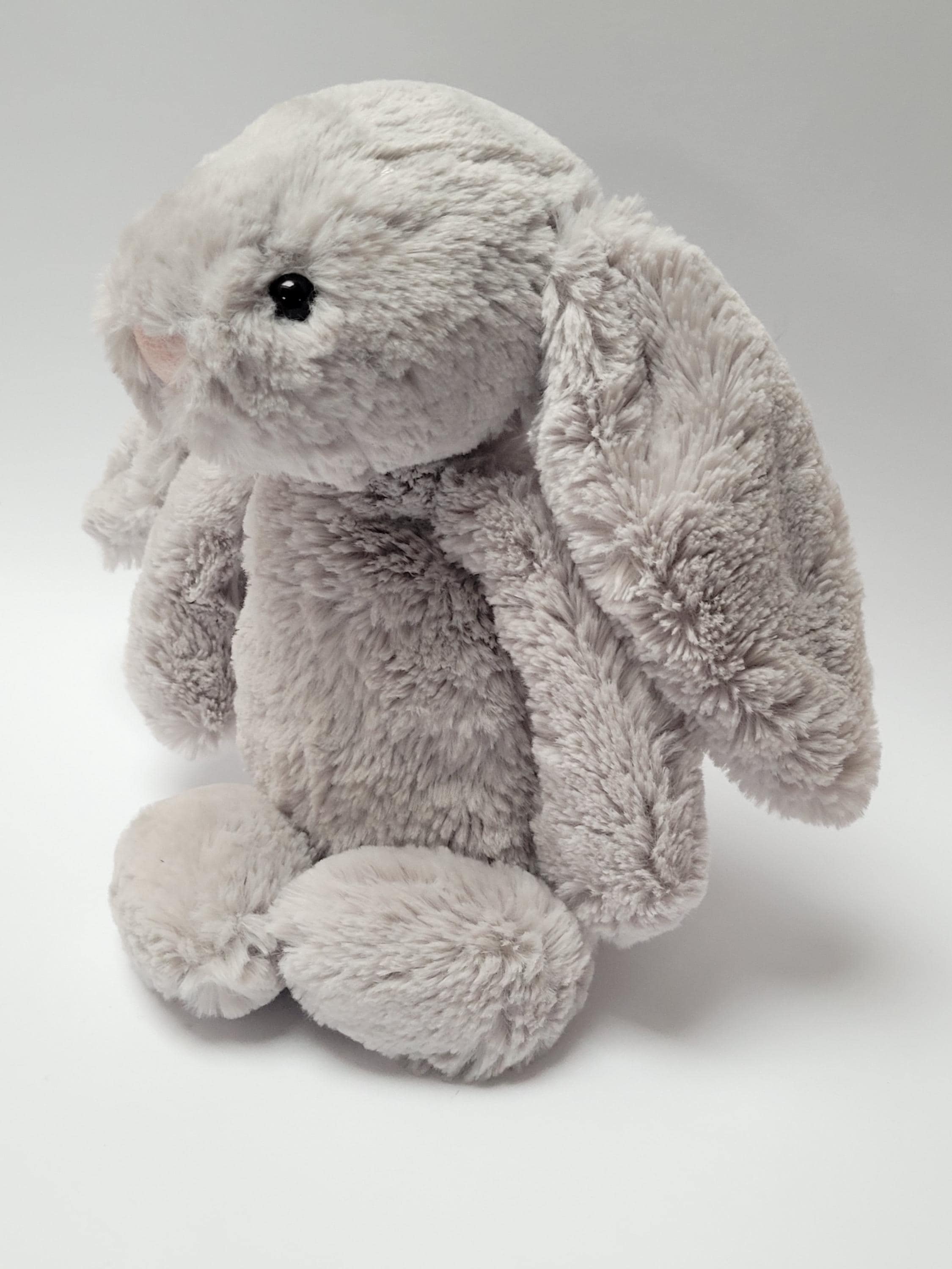 Jellycat Small Bashful Silver Gray Bunny Plush 8