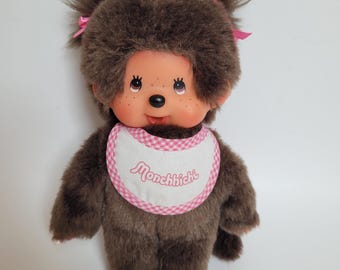Monchhichi/monchichi Yellow Cat/kitten Doll Vintage 1979 Nyamy