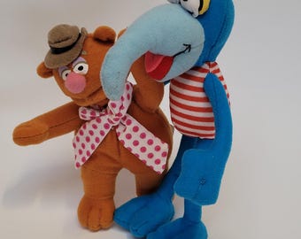 Peluche de Jim Henson, Gonzo, Fozzie Bear, McDonald's, Cajita Feliz, 2003