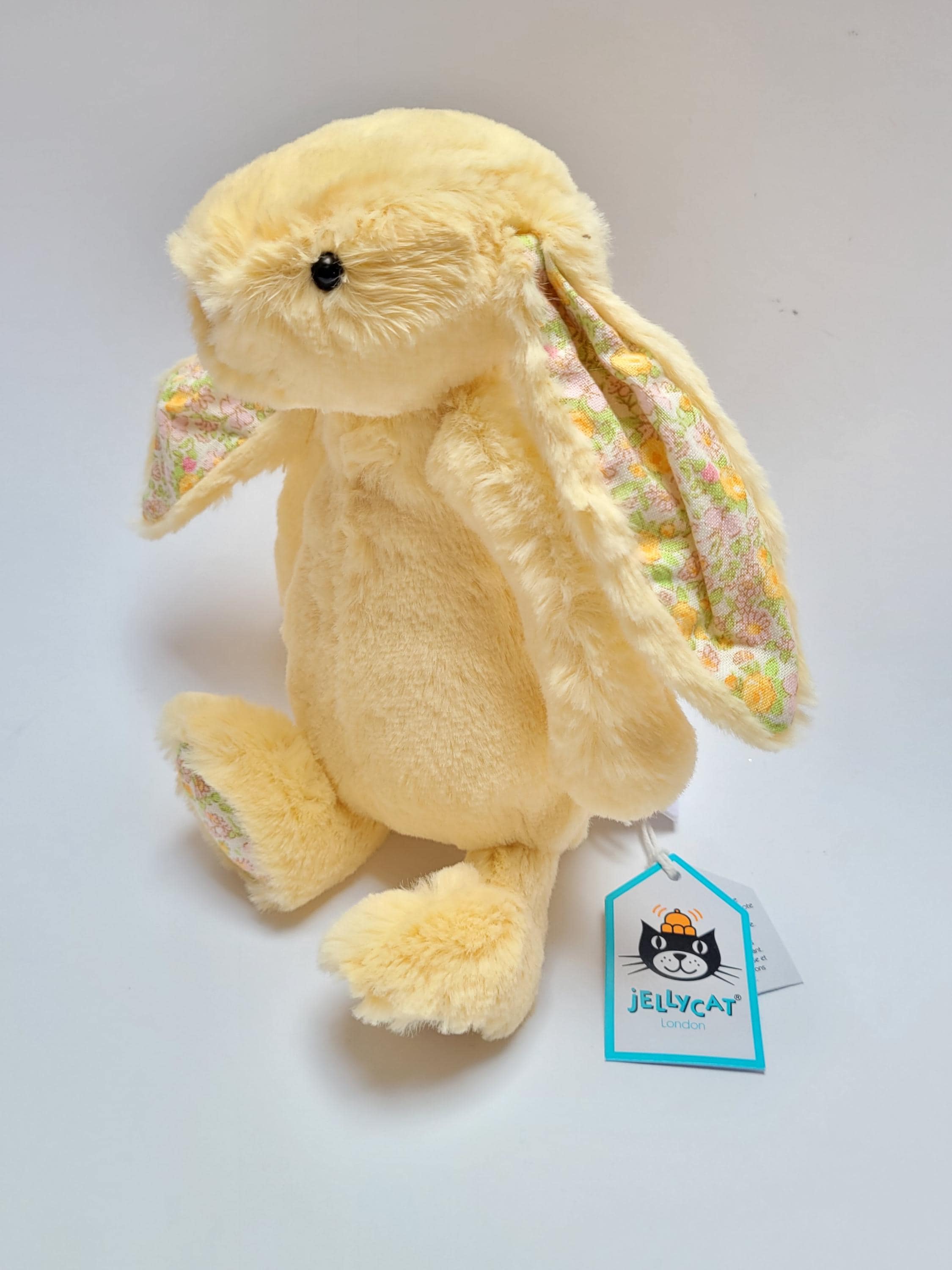 Jellycat Small Bashful Blossom Lemon Bunny 8