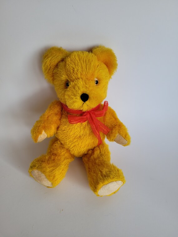 ♡1930年代 ゴールデンモヘヤ テディベア♡アンティークベアʕ•ᴥ