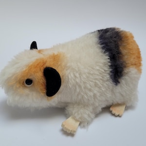Vintage 1960s  Steiff Swinny Guinea Pig,Dralon Plush Stuffed Animal , no ID
