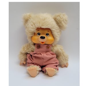 Vintage Monchhichi/monchichi Bear, Japan Tobby Bear in Original