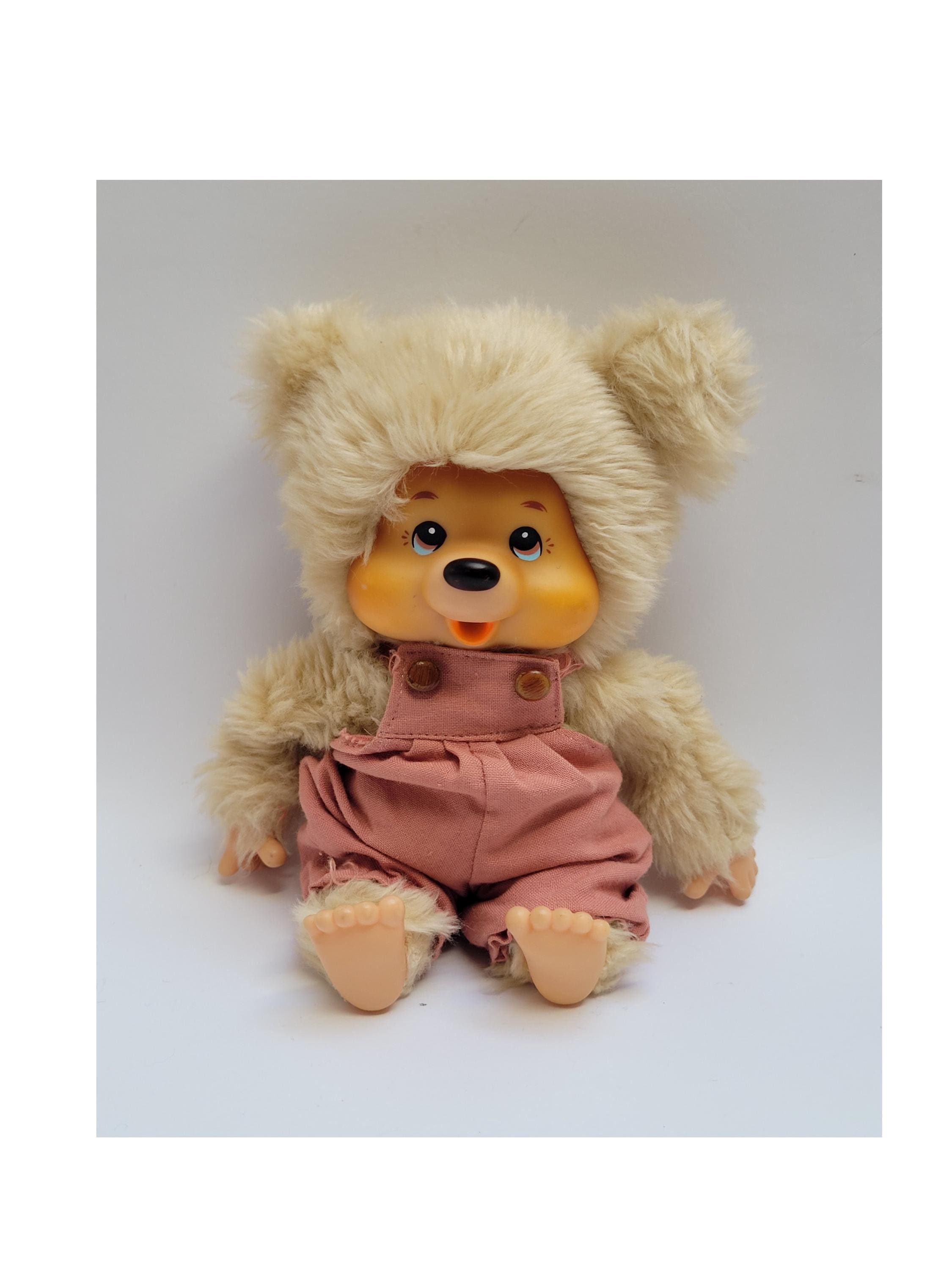 Vintage Monchhichi/monchichi Bear, Japan Tobby Bear in Original