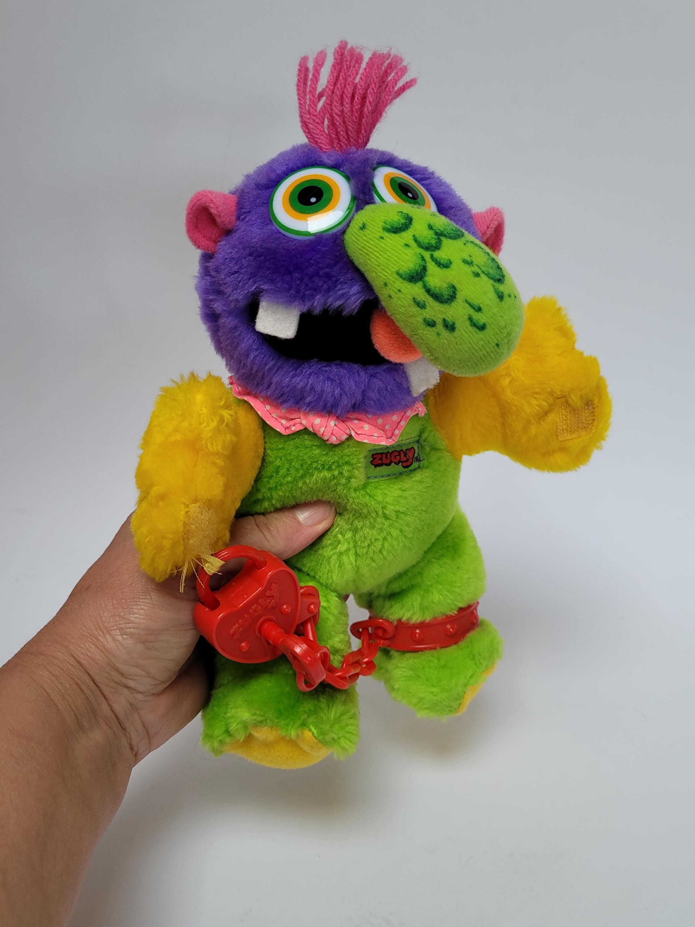 ZUGLY Hug A Monster Plush Soft Toy Vintage 1986 - Etsy