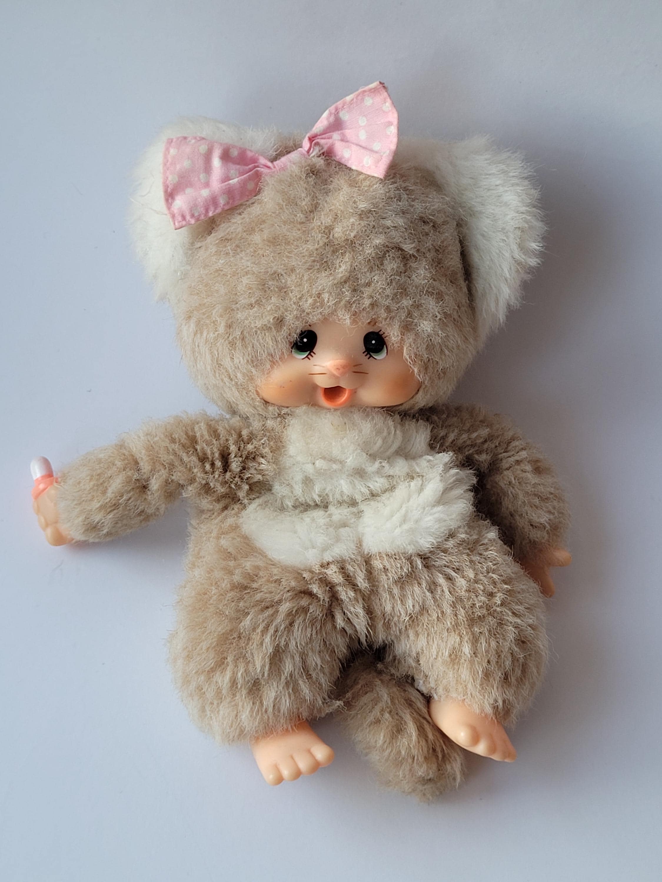 ビンテージ ミンカちゃん ねこ モンチッチ monchhichi 1584 Reserved for Ashanti Carrillo - Please Do Not Buy - Sekiguchi