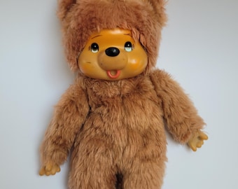 Vintage Monchhichi Monchichi Friends,TOBBY BEAR 11inch