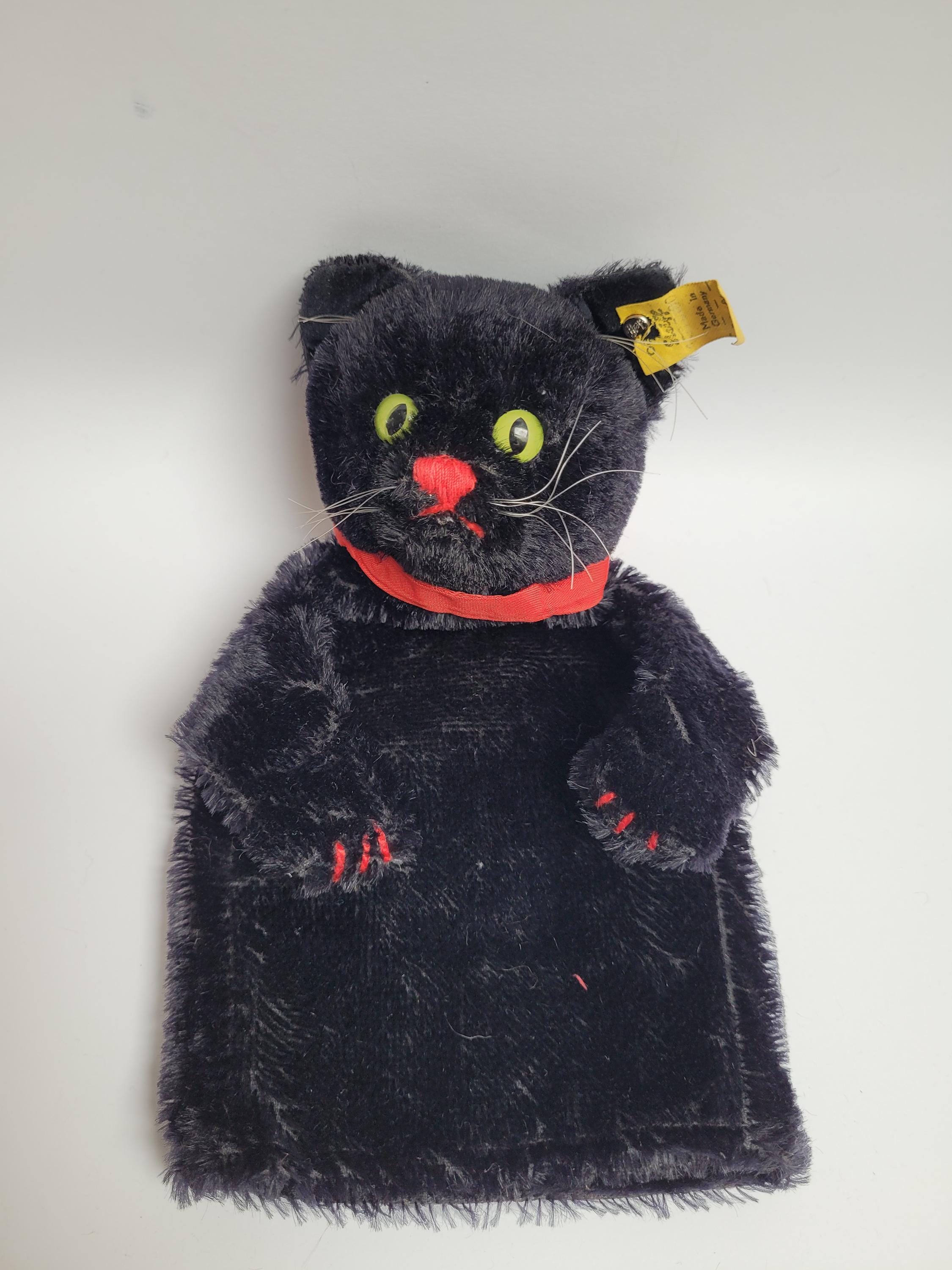 Steiff black tom cat - Etsy 日本