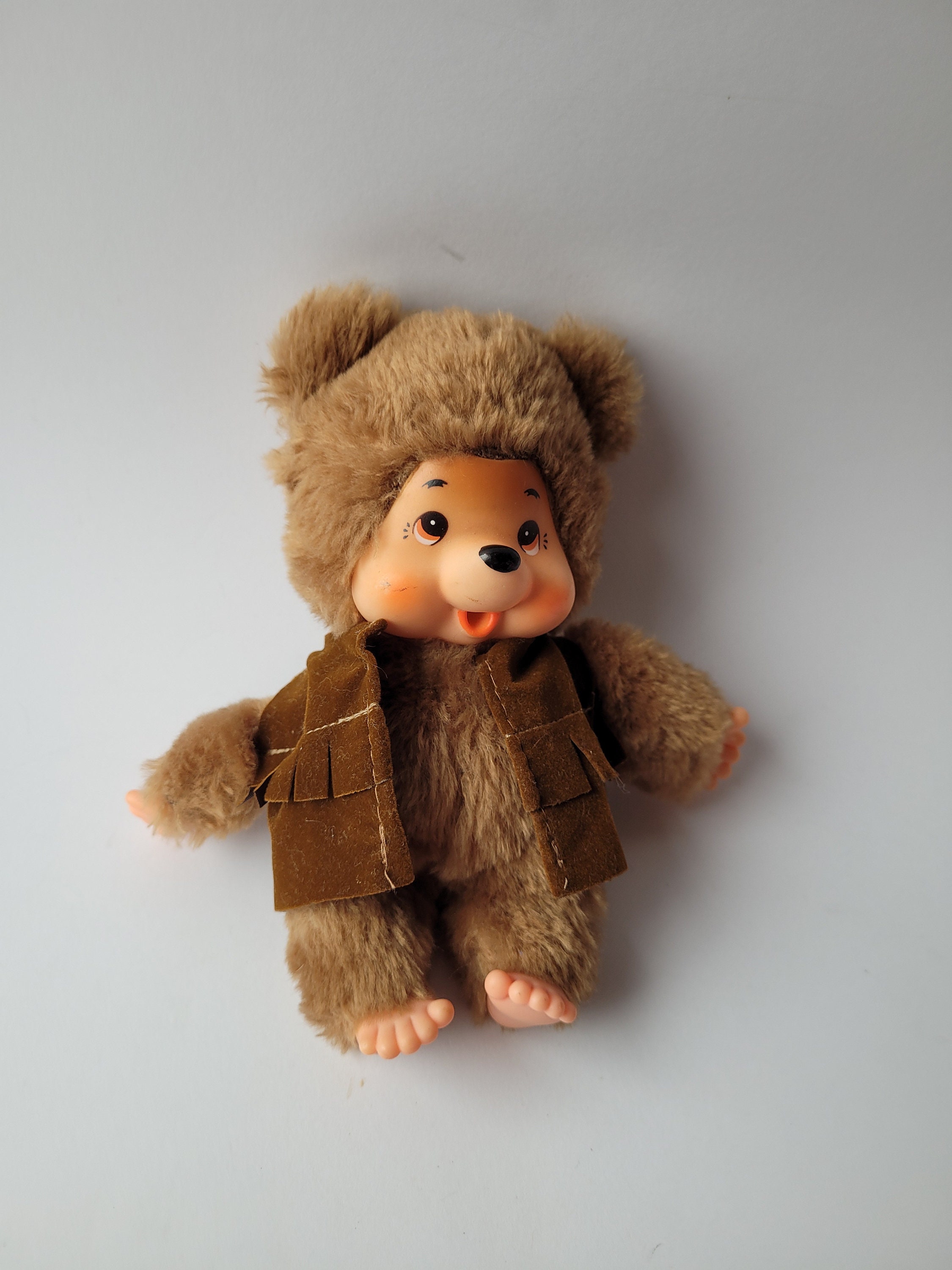 Vintage Monchhichi/monchichi Bear, Japan Tobby Bear in Original