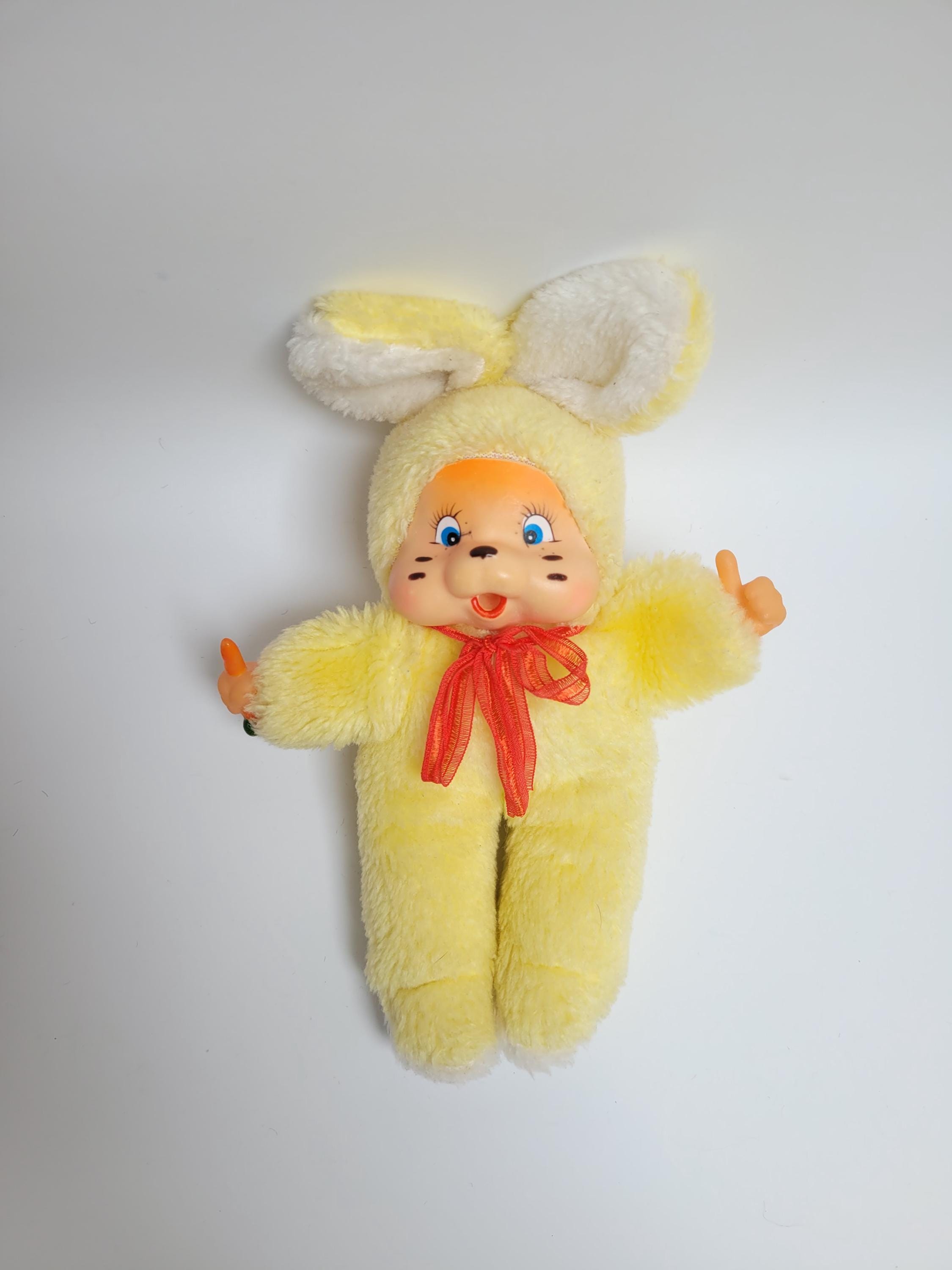 Rabbit monchhichi - Etsy 日本