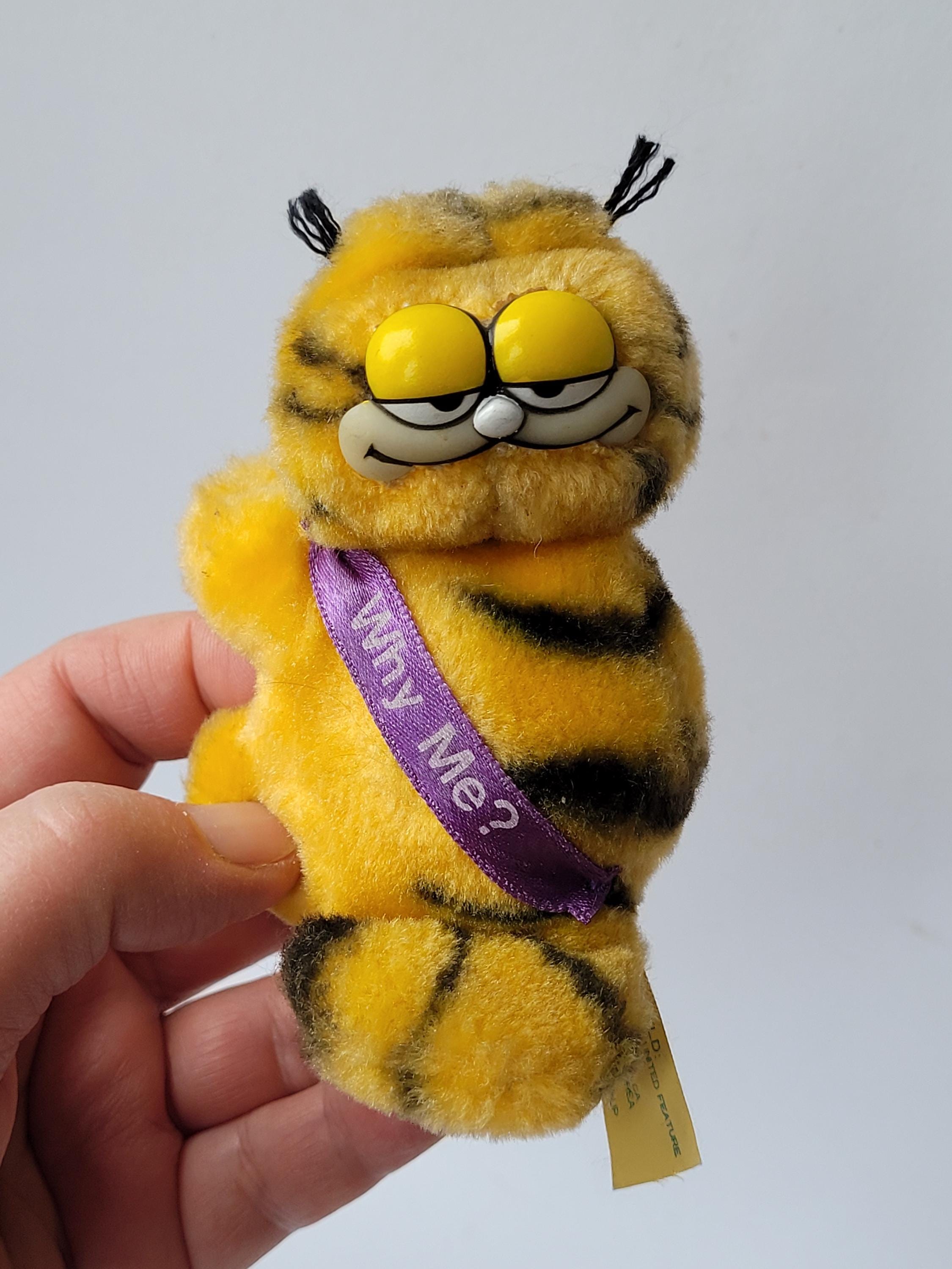 Vintage Garfield Dakin Clip on Toy,finger Grabber,pencil Clip
