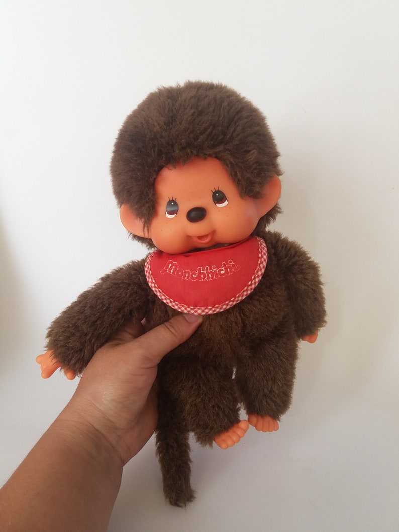 Vintage Monchhichi/Monchichi Monkey Doll 10in | Etsy