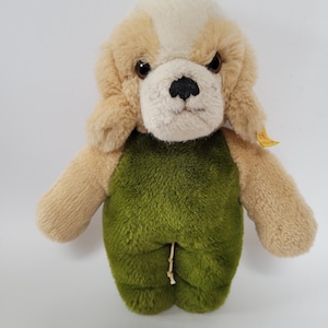 Vintage Steiff Music Toldi Dog Stuffed Plush 10in EAN 6352/26