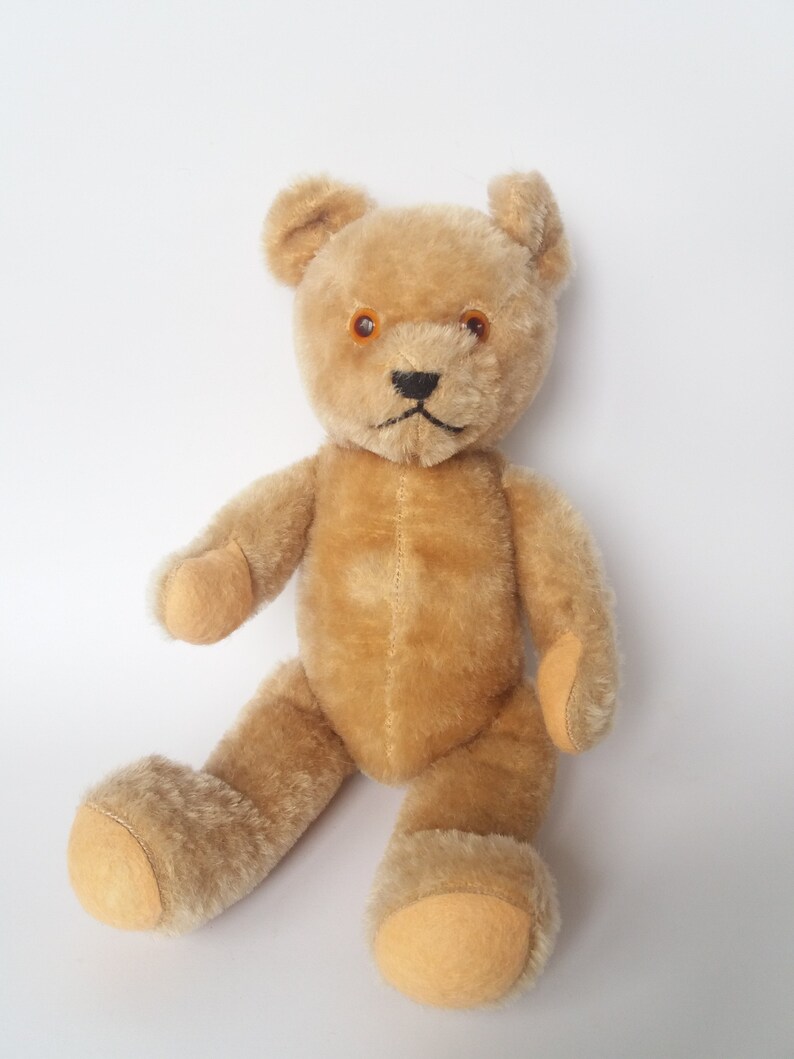 Vintage 1960s Mohair Teddy Bear 12 Fully | Etsy