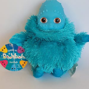 Boohbah Jumbah soft blue plush stuffed toy collectable vintage 2003