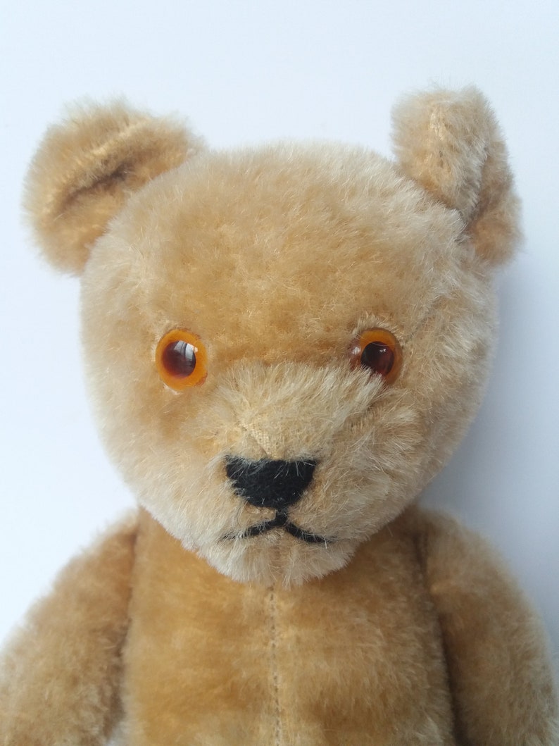 Vintage 1960s Mohair Teddy Bear 12 Fully Etsy Vintage 1960s Mohair Teddy Bear 12 Fully Etsy
