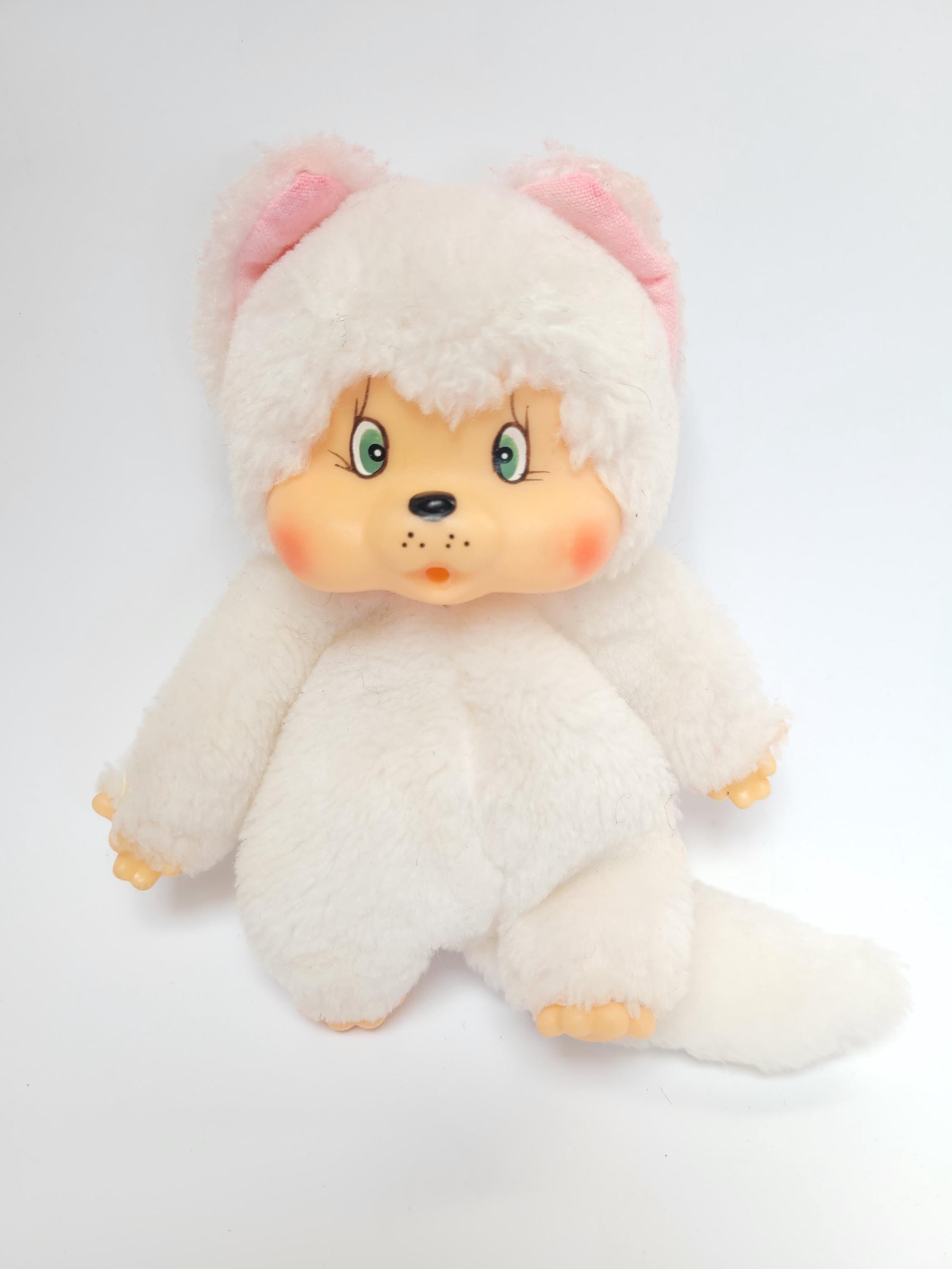 Nyamy ぬいぐるみ　ニャーミー　washino cat モンチッチ Vintage 1979 Nyamy Kitten Family Im Felina Thumb Sucking