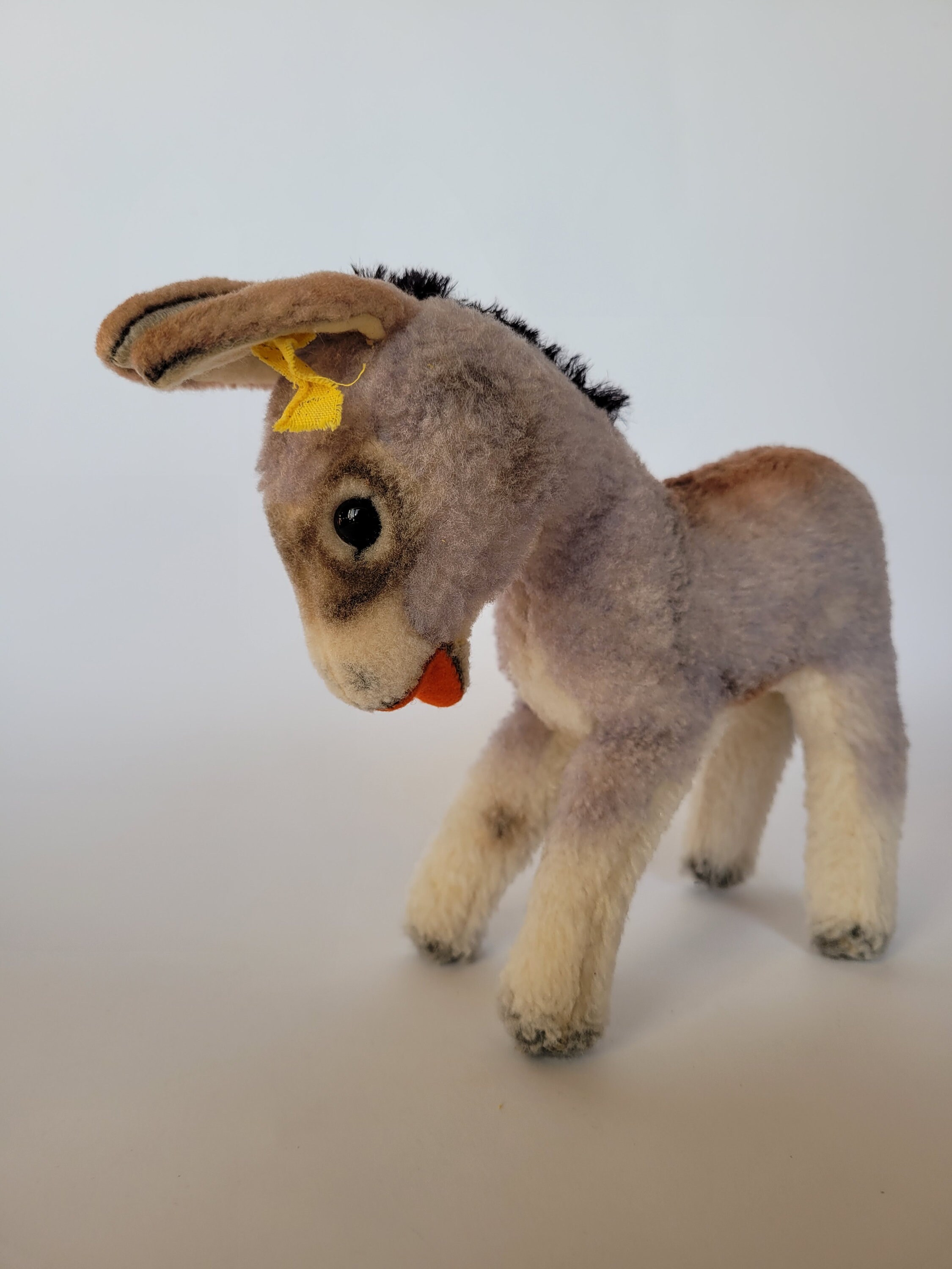 Vintage Steiff Grissy Esel Donkey Toy 6 1/2