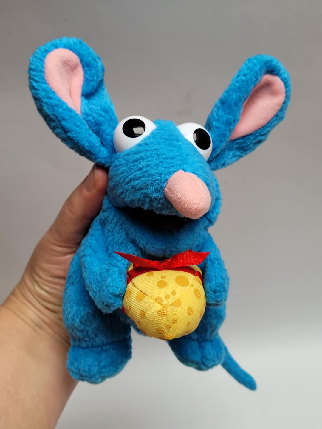 Tutter Holding Cheese Present- Bear in the Big Blue House Plush Toy ...