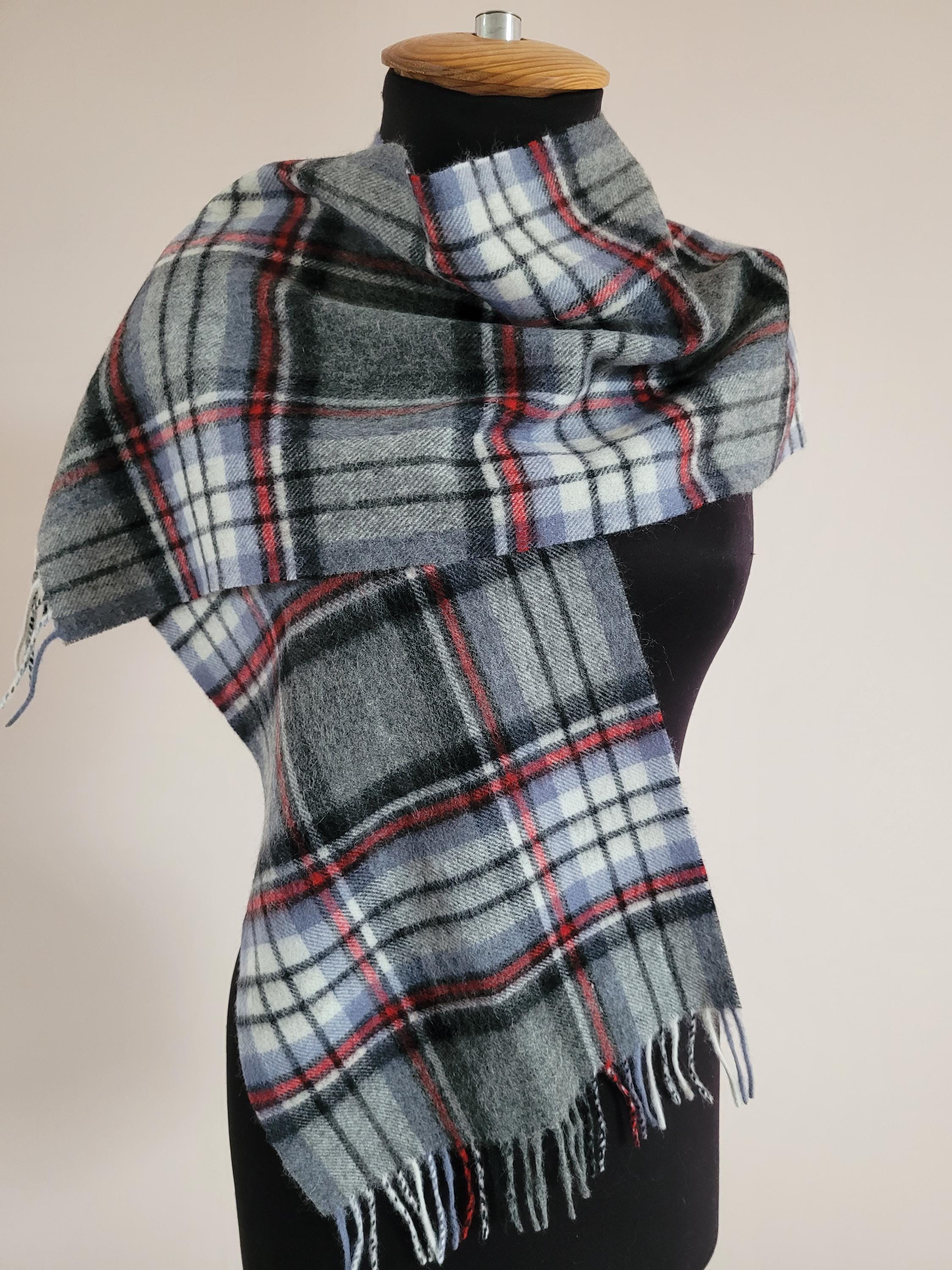 【ほぼ未使用】TWEEDMILL☆ Lambswool Stole Tweedmill Lambswool Scarf British Made - Etsy