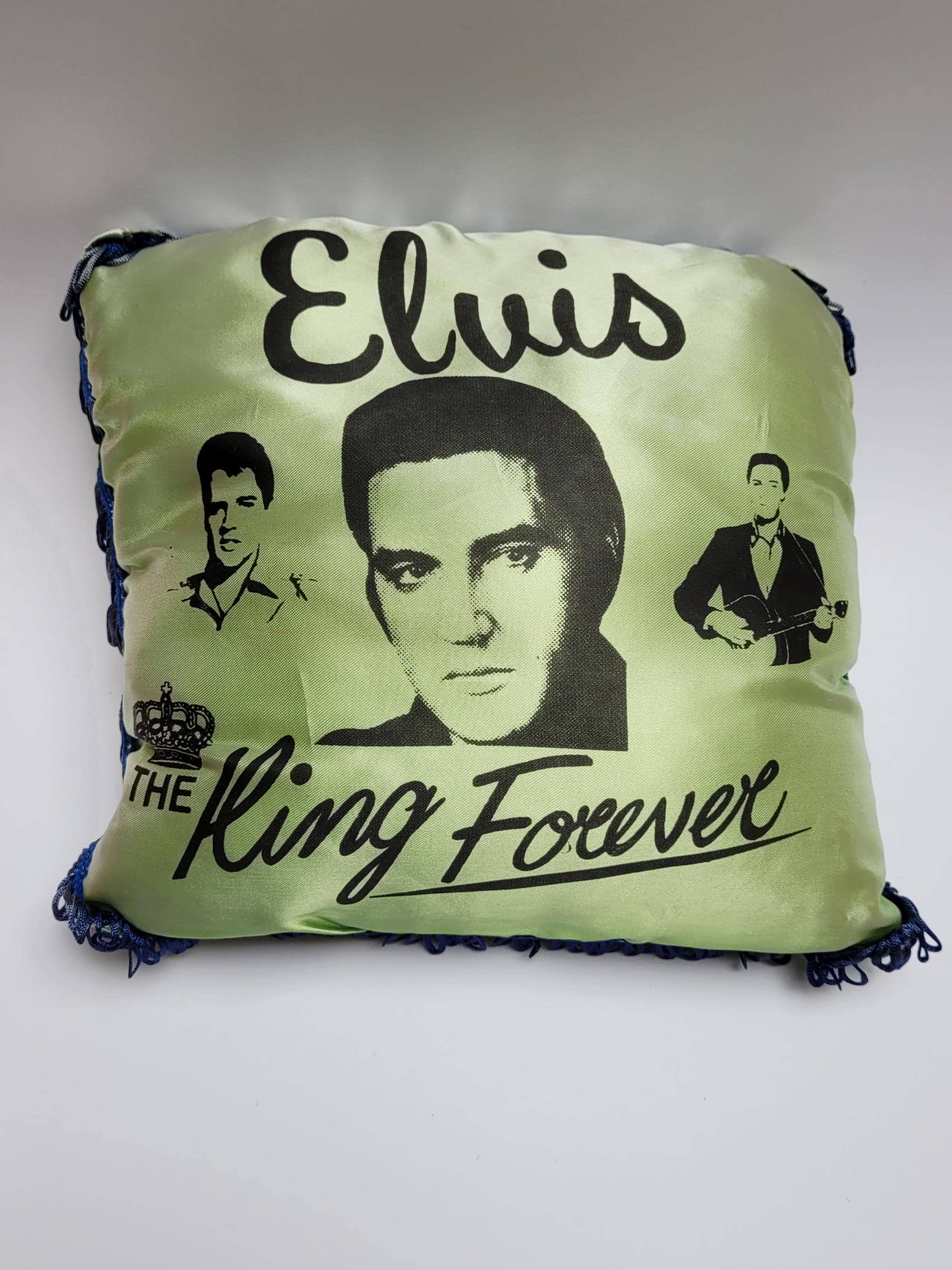 50's Portrait Elvis Presley Throw Pillows Elvis Presley In