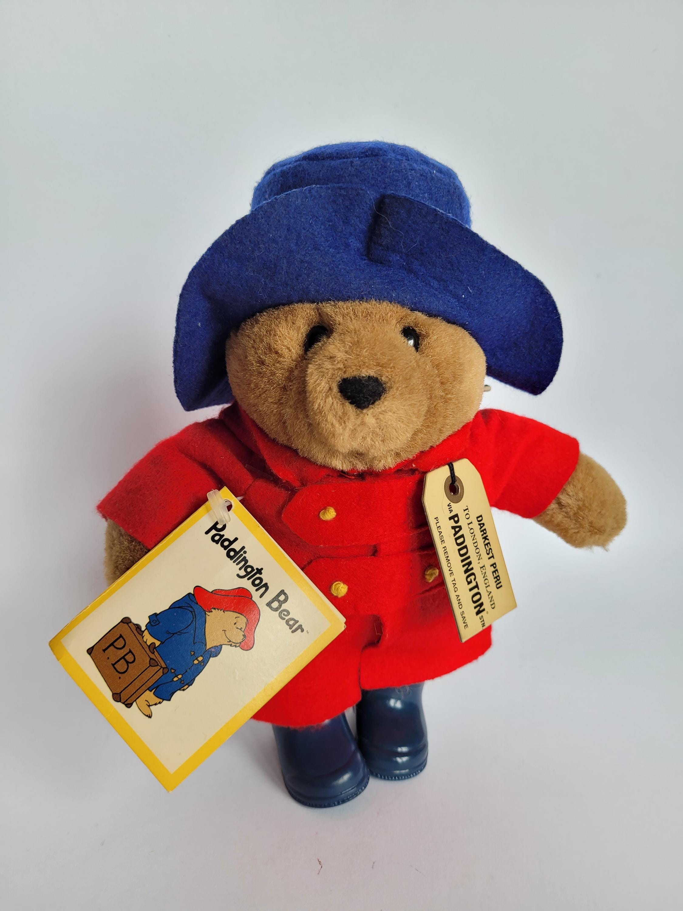 パディントン　ぬいぐるみ　Rainbow Designレインボーデザインロンドン 2001年、Rainbow Designs社製「パディントン・ベア / Paddington