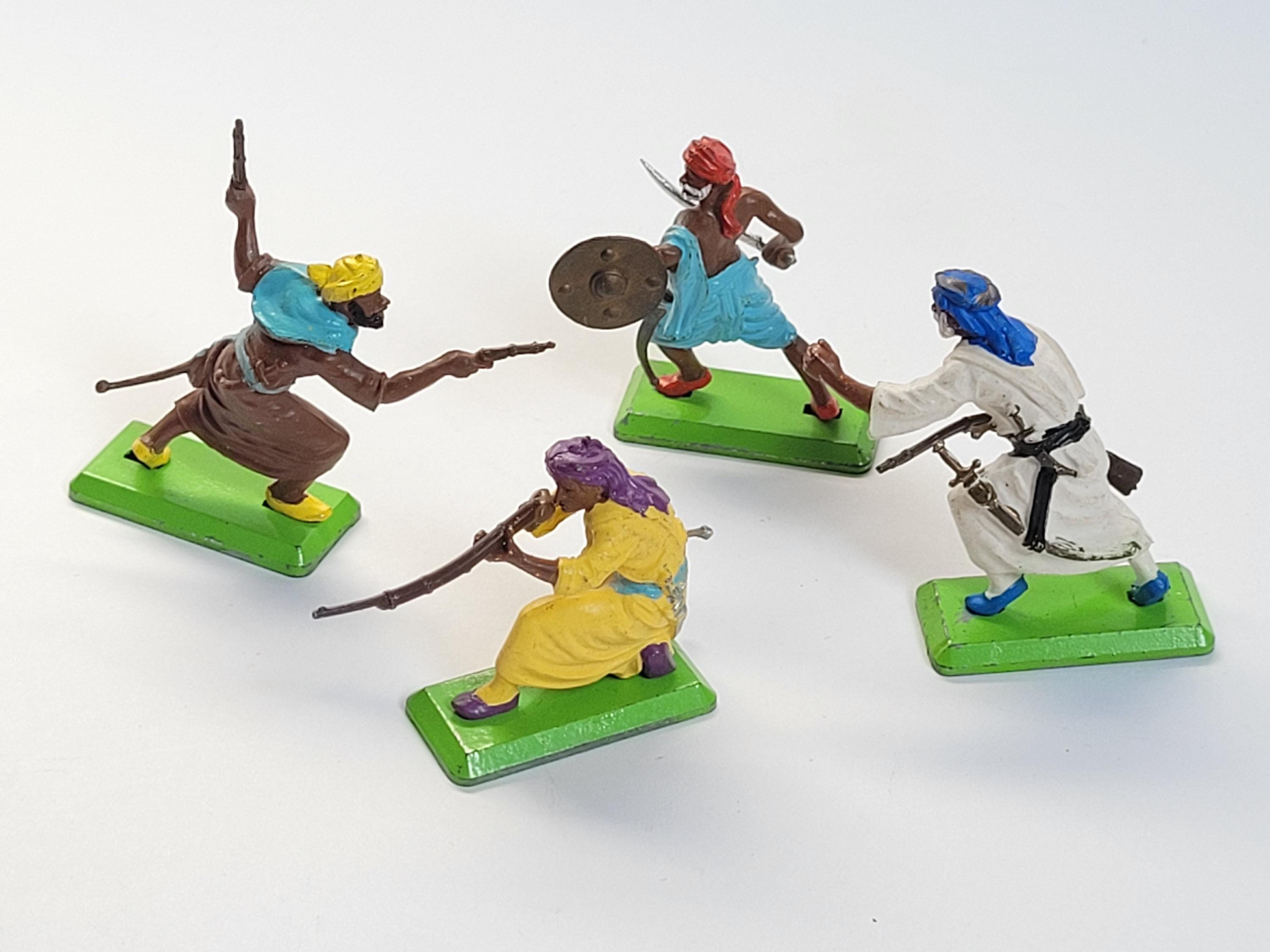 ディテール ブリテンズ フィギュア グレートブリテン アラブ戦士 4体セット コレクターフィギュア その他