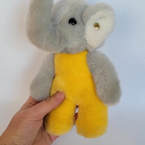 Steiff Elefant Toldi Quietscher Plüschtier 1980er Jahre