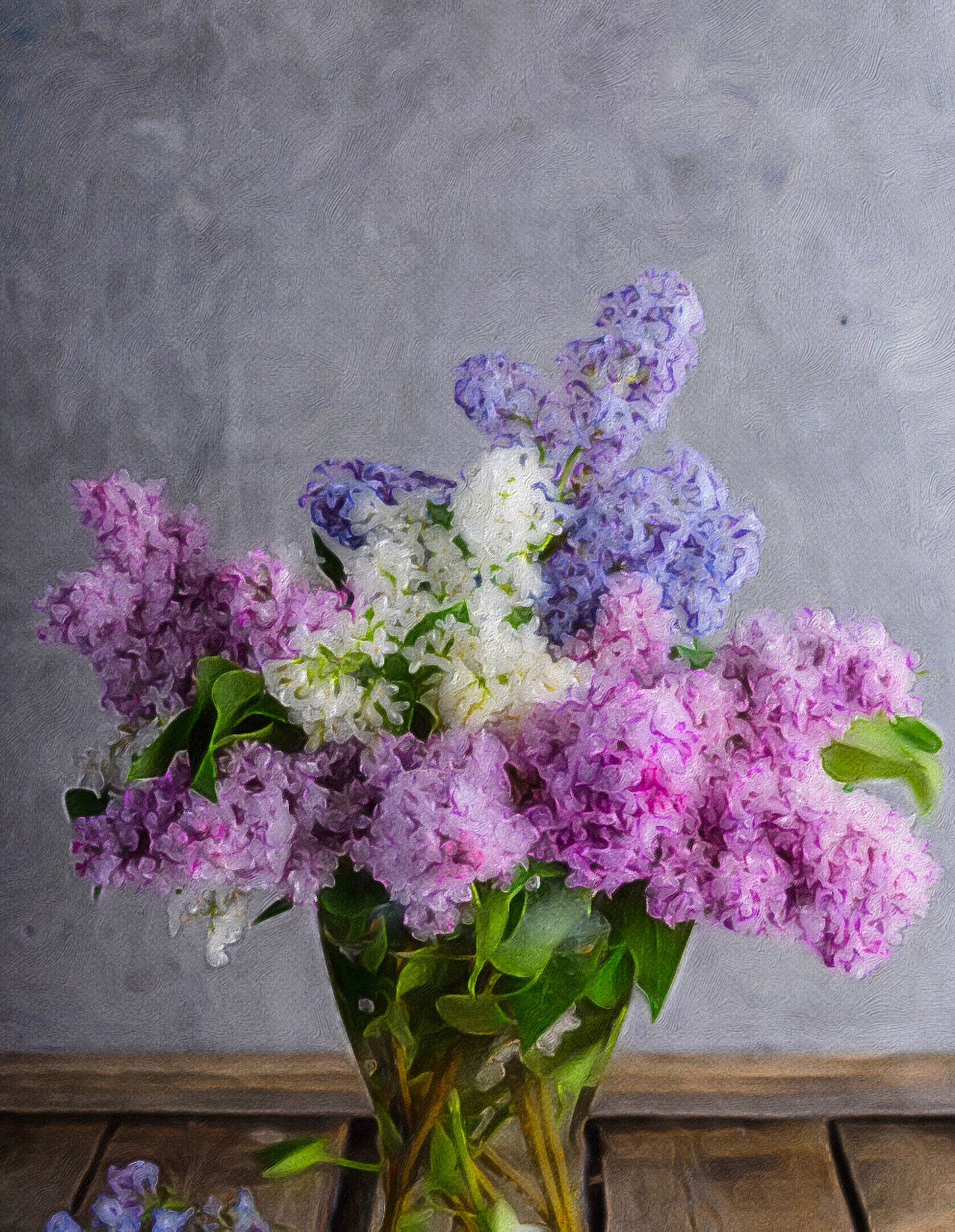 Vase of Lilacs Etsy