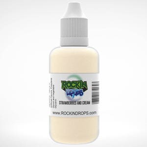 RockinDrops Strawberries And Cream Food Flavor Flavoring Concentrate