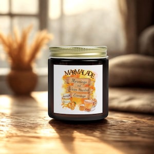 Cinnamon Chai Candle: Cosy Scented Candle for Tea & Book Lovers