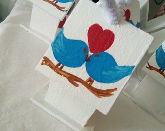 Valentine Love bird House
