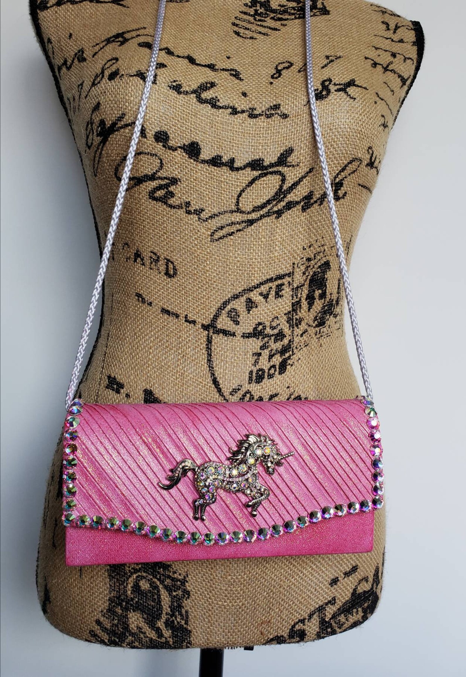 Pink unicorn purse. Fairytale purses. Unique purses. Unicorns. Etsy