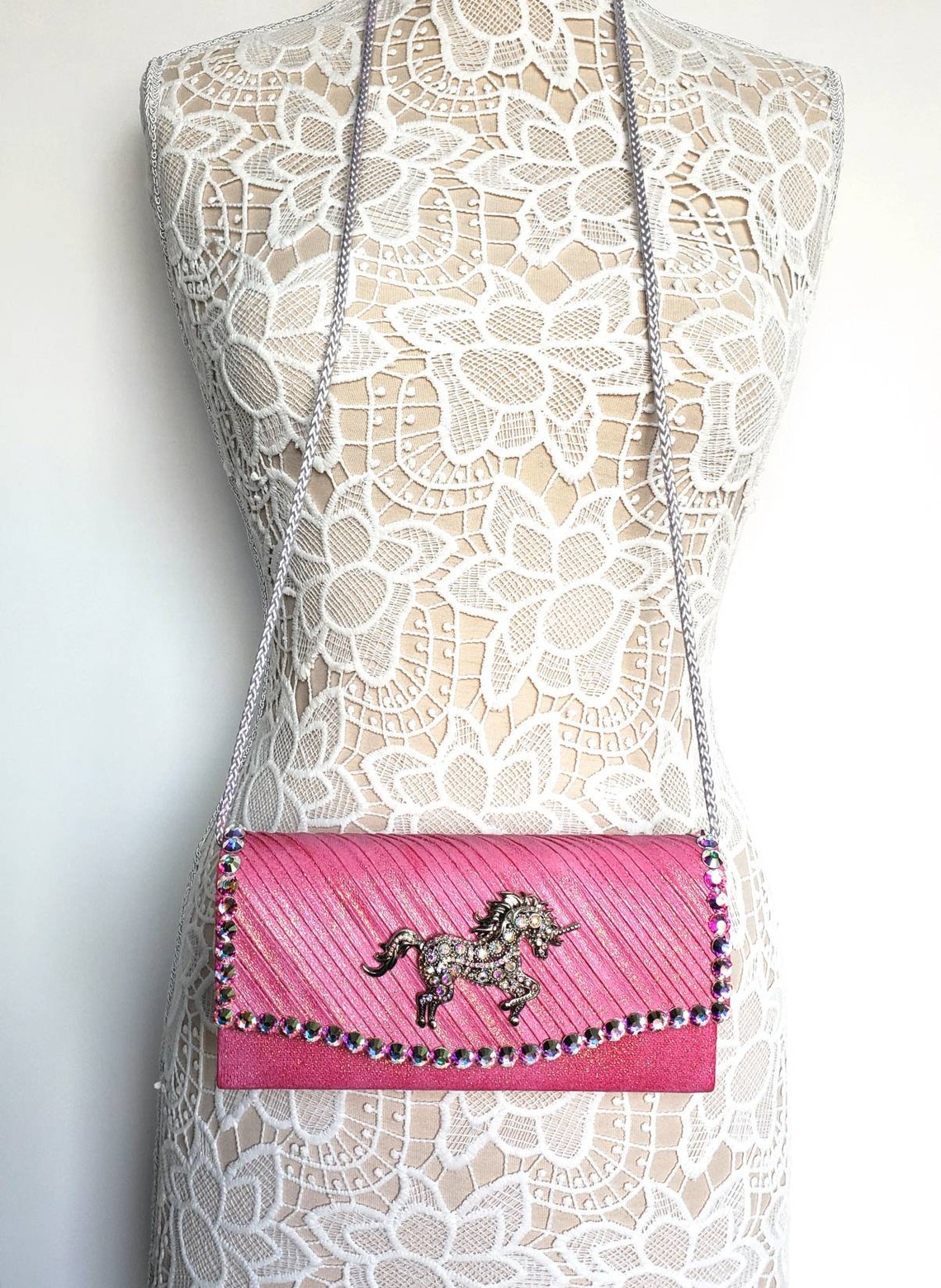 Pink unicorn purse. Fairytale purses. Unique purses. Unicorns. Etsy