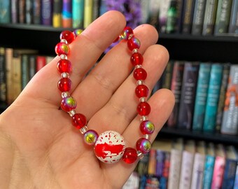 Blood Spill | Halloween Stretch Bracelet