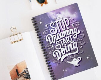 Start Doing | Ruled Line Spiral Notebook