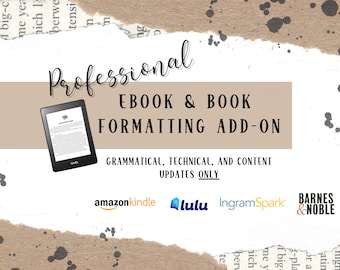 Professionelle Buchformatierung | Format Paket Add-On
