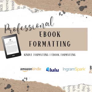 Professional Book Formatting | eBook Package