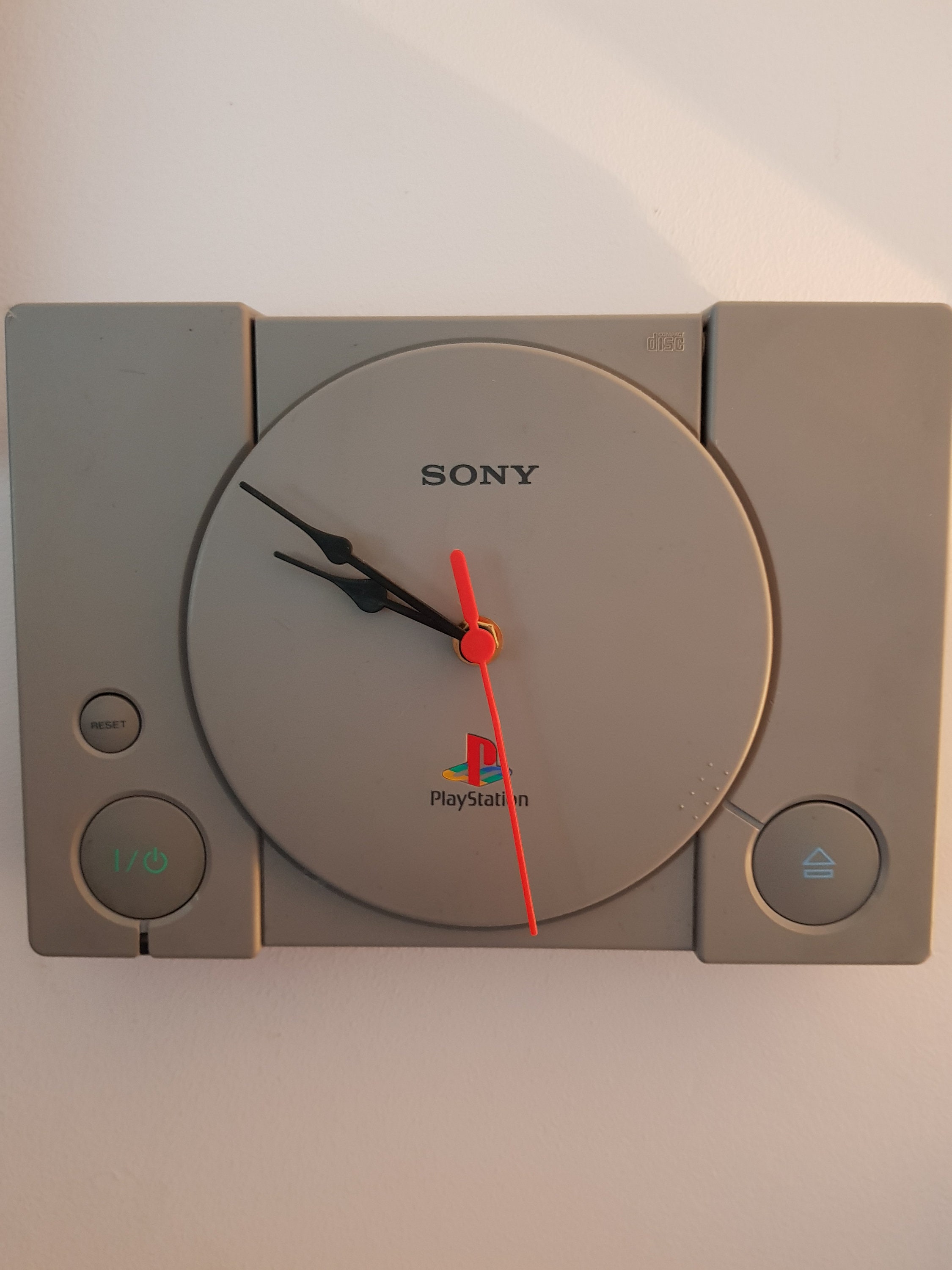 Playstation One Wall Clock Etsy UK