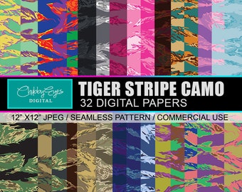 Stripey Pattern Striped Seamless Paper Instant Download Pastel Fall Thin Horizontal Stripes Digital Paper Commercial Use Autumn Stripes