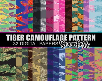 パンツ 60s Vintage Tiger Stripe Camo Pants 1960s True Vintage Chief Tiger Stripe Camouflage Fatigue