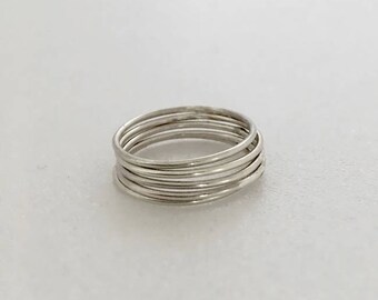 Sterling Silver Stacking Ring.