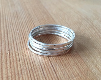 Sterling Silver Stacking Ring.