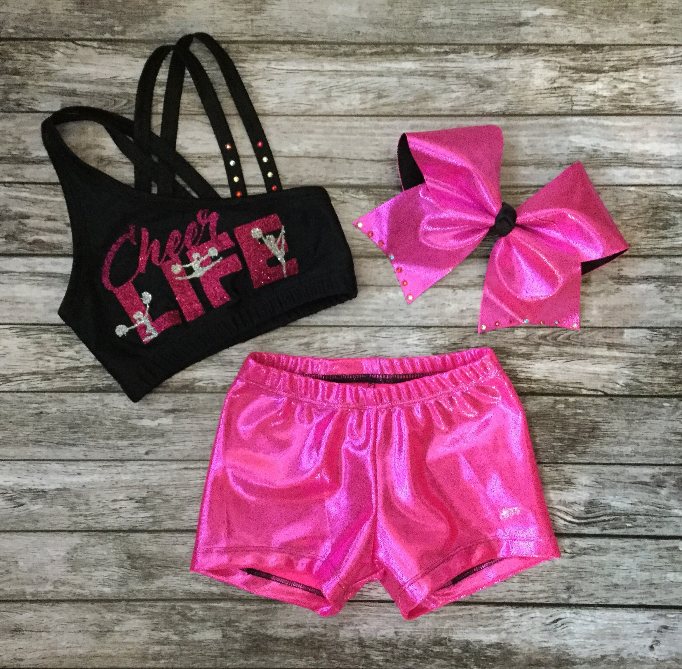Girls Cheer Clothesgirls Dancewearkids Cheer Clotheskids Etsy