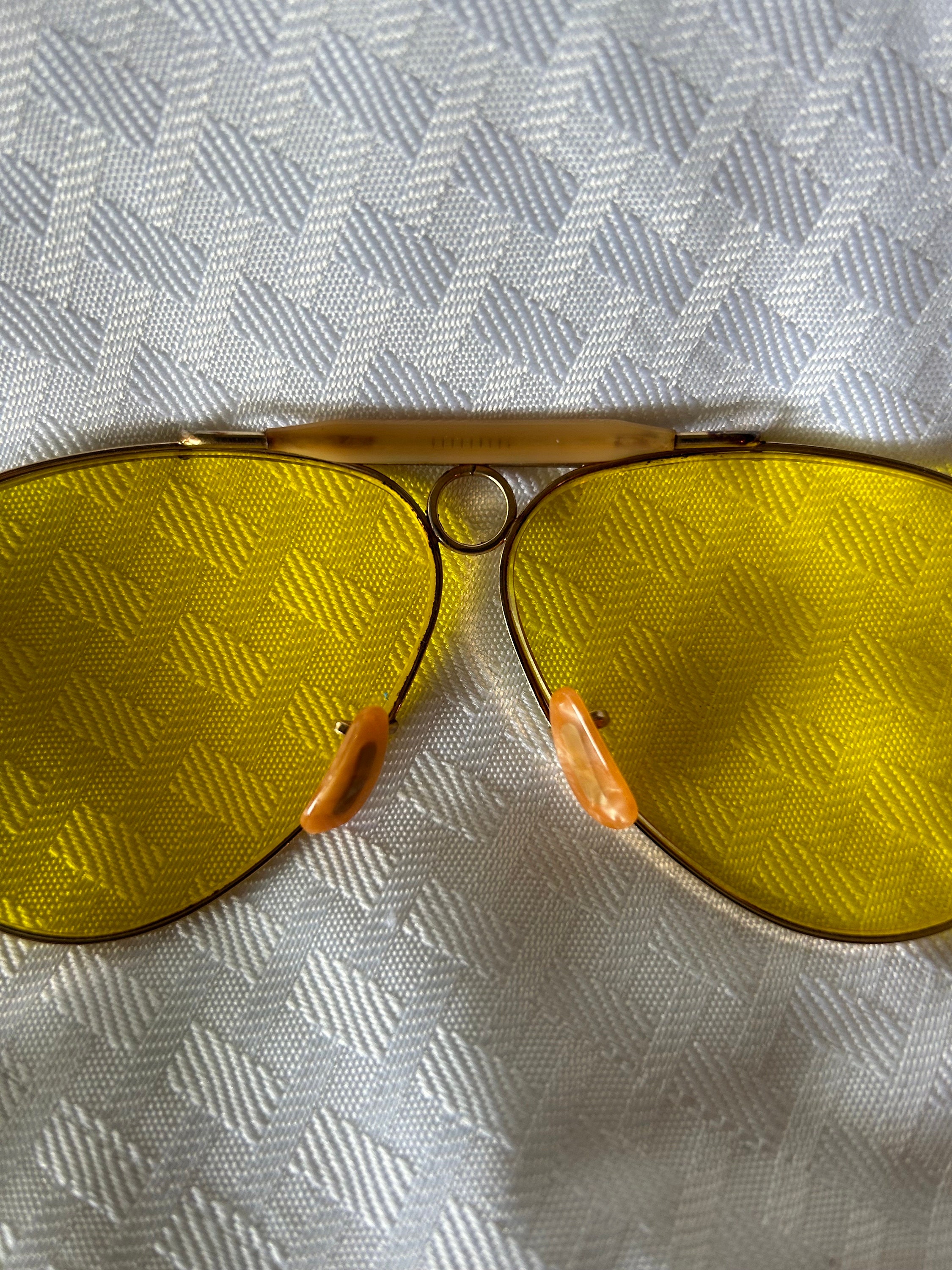 Vintage Bausch & Lomb, Ray Ban Gold Filled Shooting Glasses and