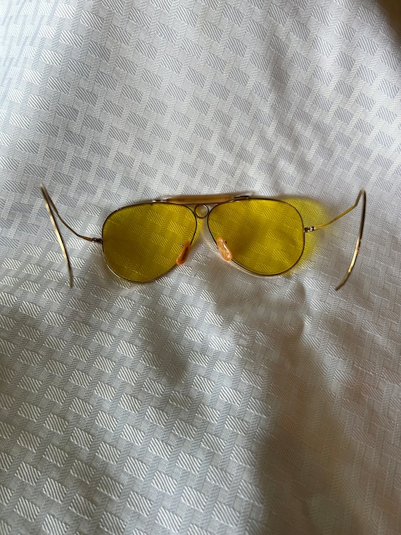 Vintage Bausch & Lomb, Ray Ban Gold Filled Shooting Glasses and