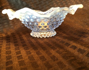 Vintage Hobnail Glass Bowl