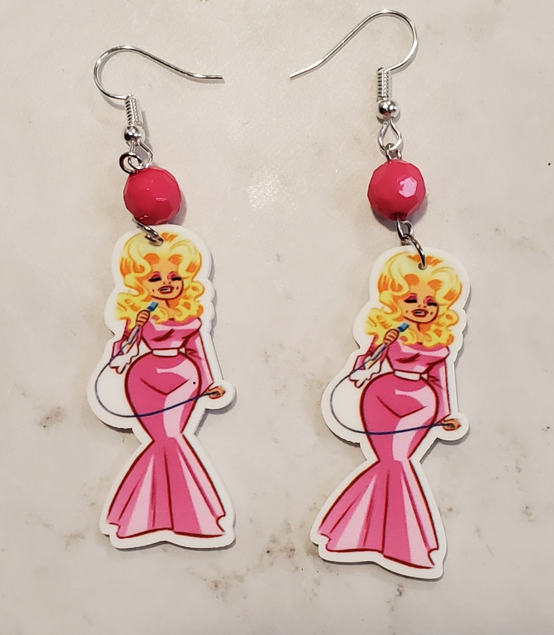 Cartoon Dolly Earrings Etsy